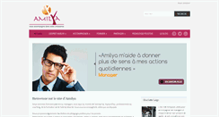 Desktop Screenshot of amilya.fr
